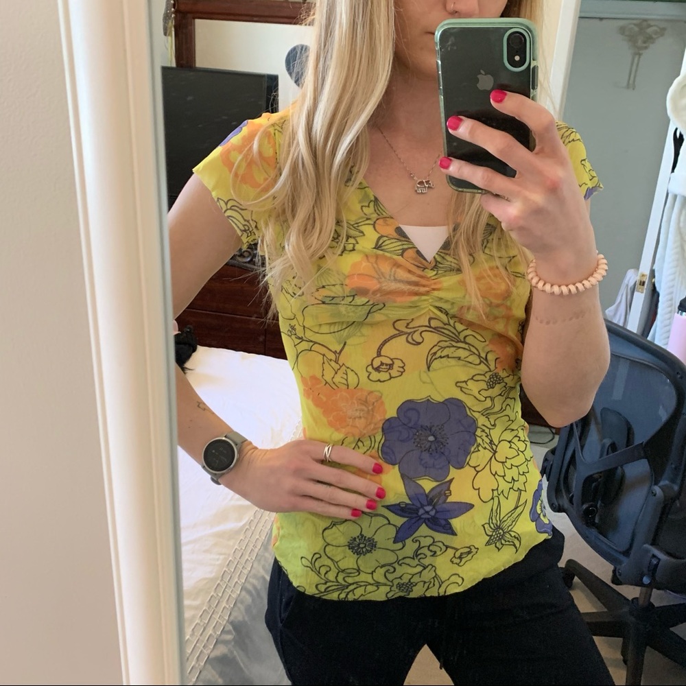 Vintage Floral Shirt